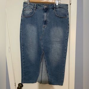 Jean skirt